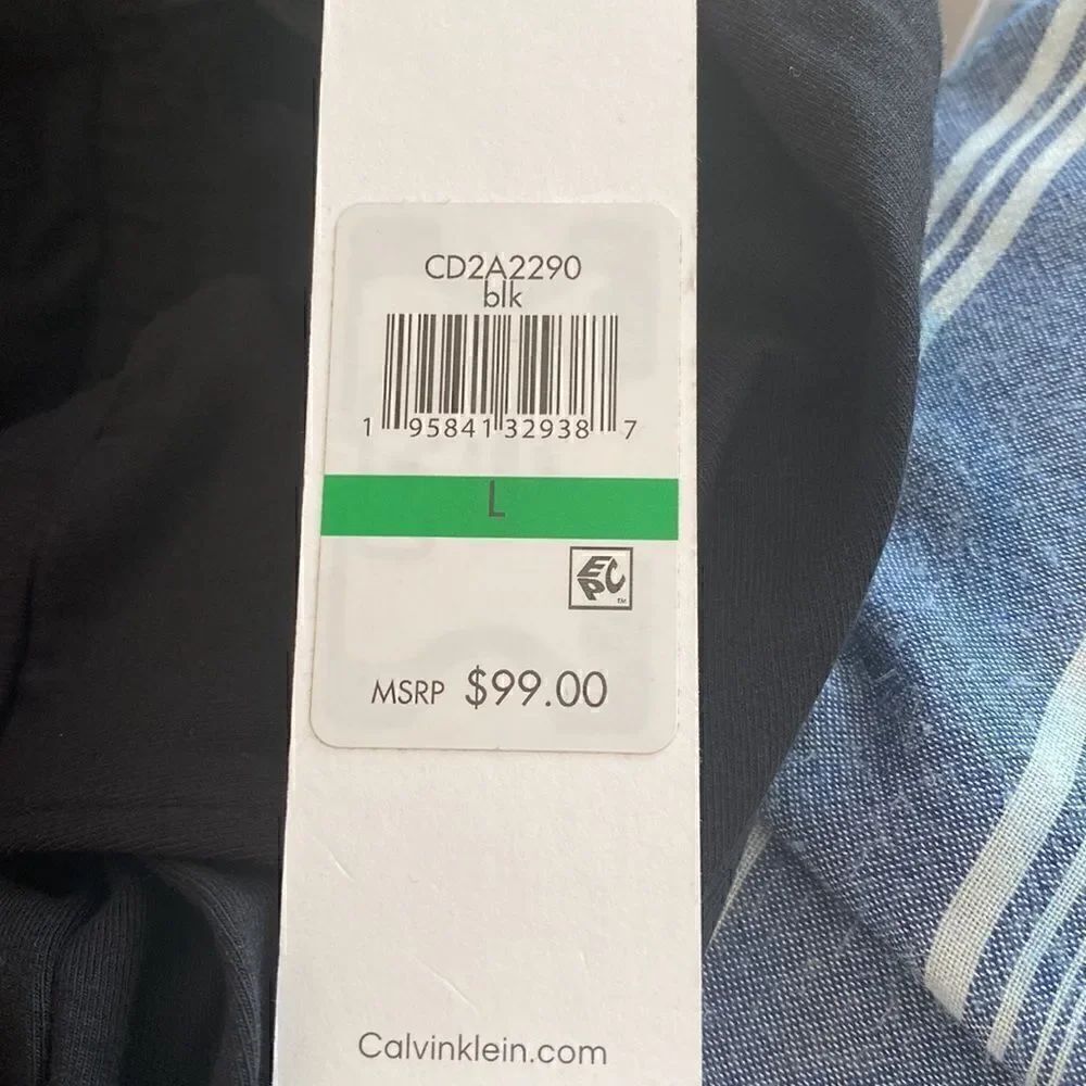 Calvin Klein womens Designer Logo Jumpsuit Romper W/Drawstring - Picture 3 of 4